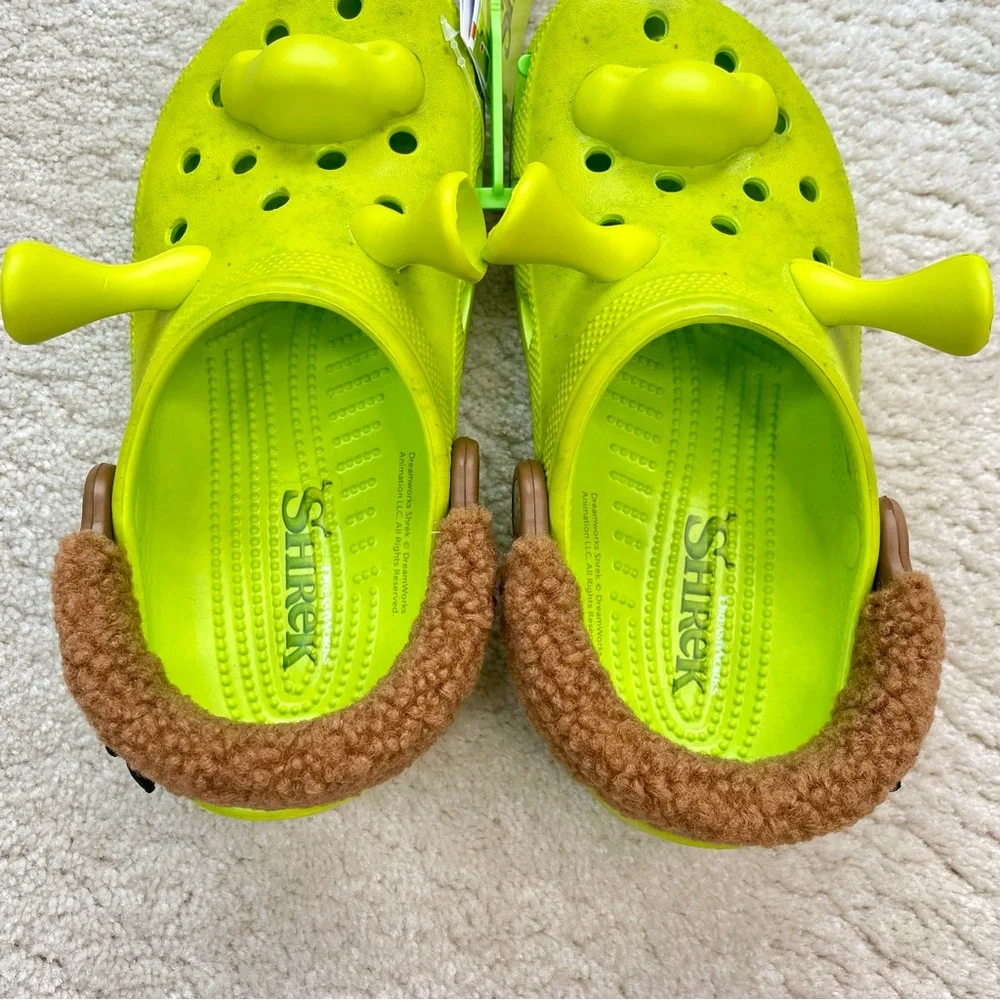 [US J6] CROCS CLASSIC CLOGS DreamWorks Shrek Kids Green